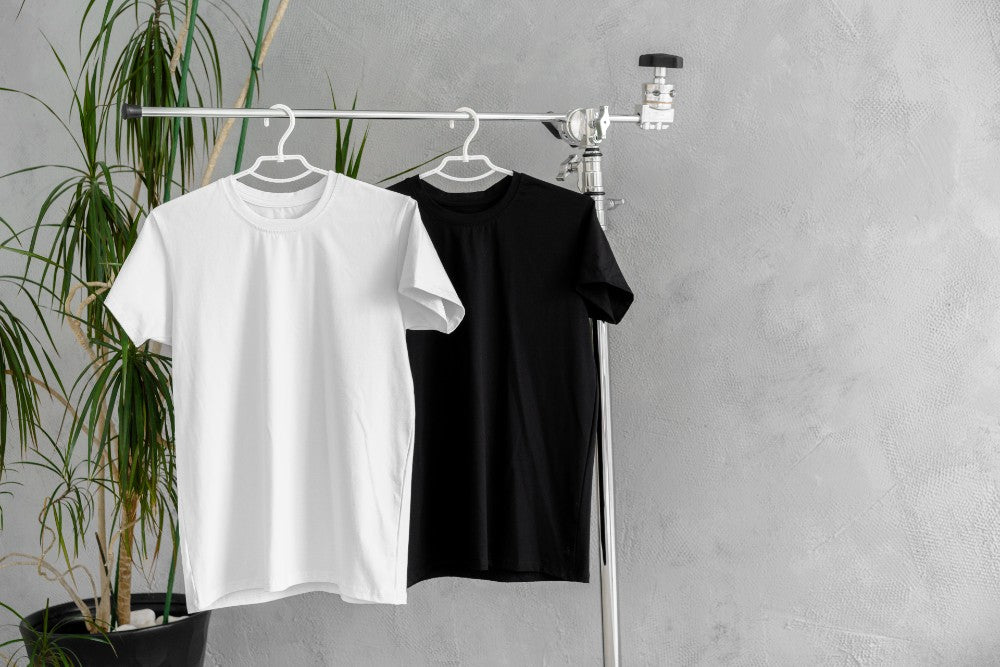 Plain Cotton Round Neck T-shirts for Men