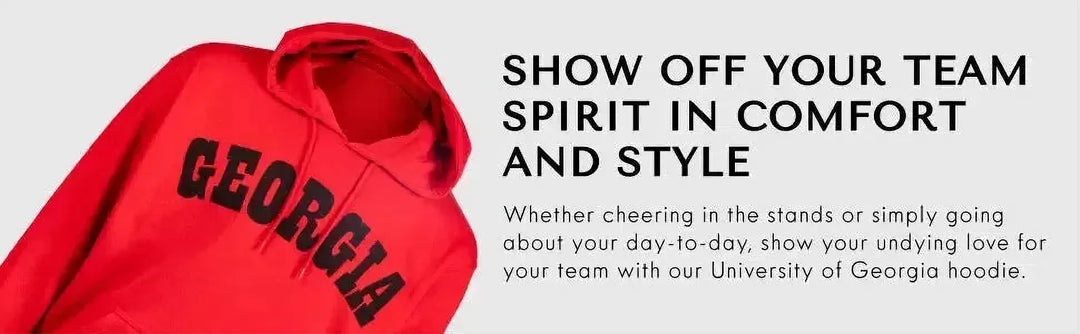 RuckFitt Georgia Hoodie, Bulldogs Sweatshirt Hoodie