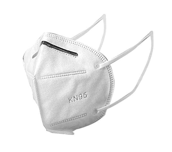 Brookwood Med KN95 Face Masks, CE Certified, 5PLY, Protective Mask, K95 Respirator-Face Masks-White-10 Masks-