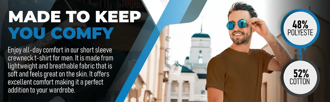 Circle One Men's Crew-Neck T-Shirts For Men 3-Pack - Army Green-Circle One-Ruckfitt