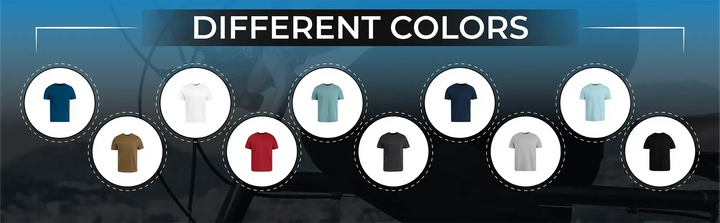 Circle One Men's Crew-Neck T-Shirts For Men 3-Pack - Bluestone, Navy, White-Circle One-Ruckfitt