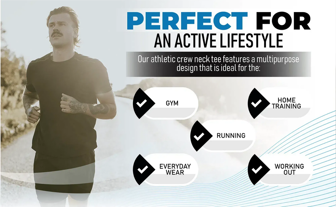 Circle One Men's Crew-Neck T-Shirts For Men 3-Pack - Carbon, Army Green, White-Circle One-Ruckfitt