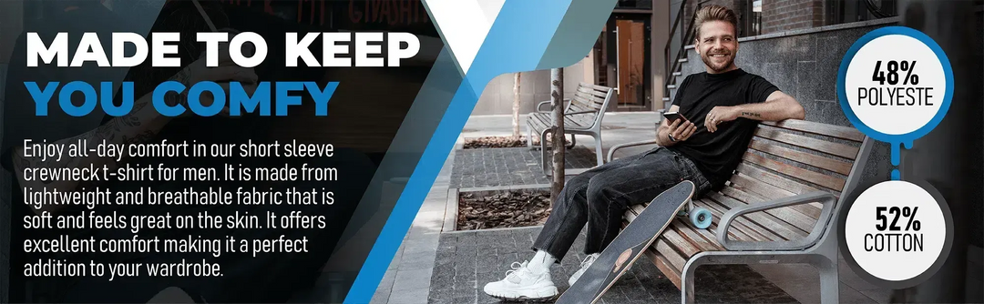 Circle One Men's Crew-Neck T-Shirts For Men 3-Pack - Carbon-Circle One-Ruckfitt