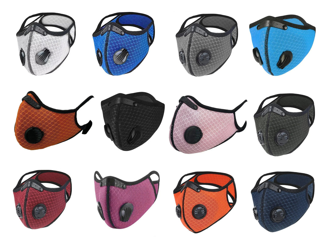 FuturePPE Mesh Sports Face Mask with 5-Layer Carbon Activated Filter-FuturePPE-Ruckfitt