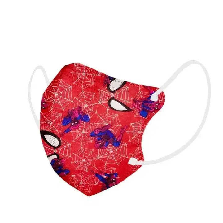 Kids KN95 Face Masks, K95 Disposable, Children's Face Mask-Kids Face Masks-Red Spider-Man-10 Masks-