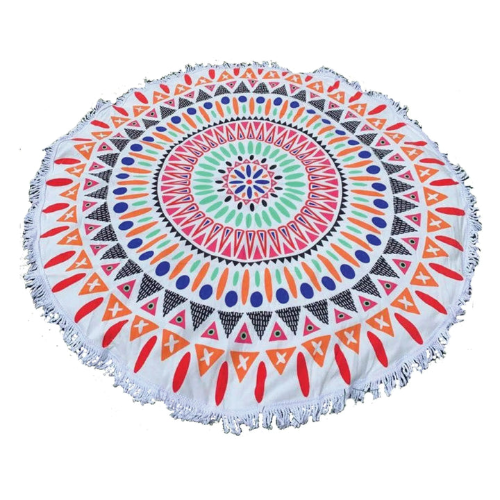 Mervie Beach Picnic Towels-Beach Towels-Neon Fun-