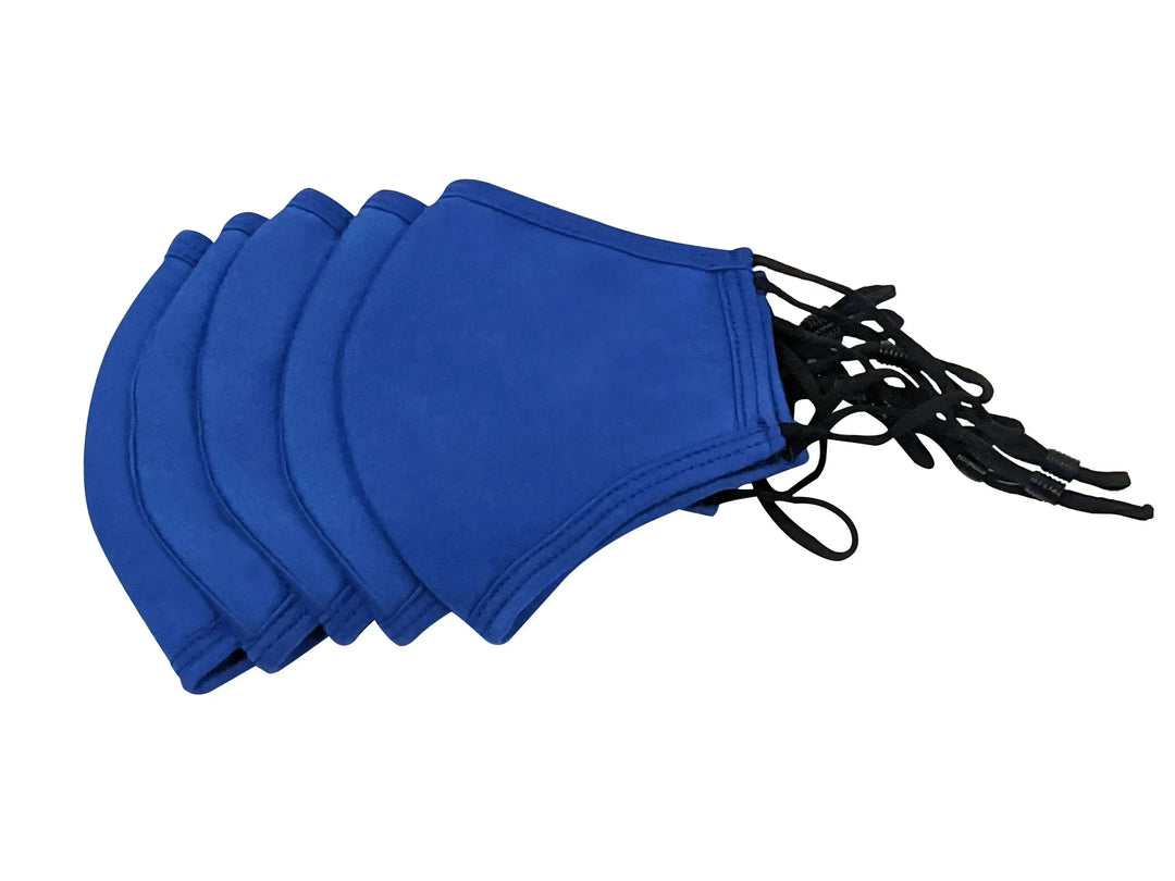 Reusable Cotton Face Mask, Washable Face Masks Adjustable 3PLY, 3 Layer, 5 Pack-FuturePPE-Ruckfitt