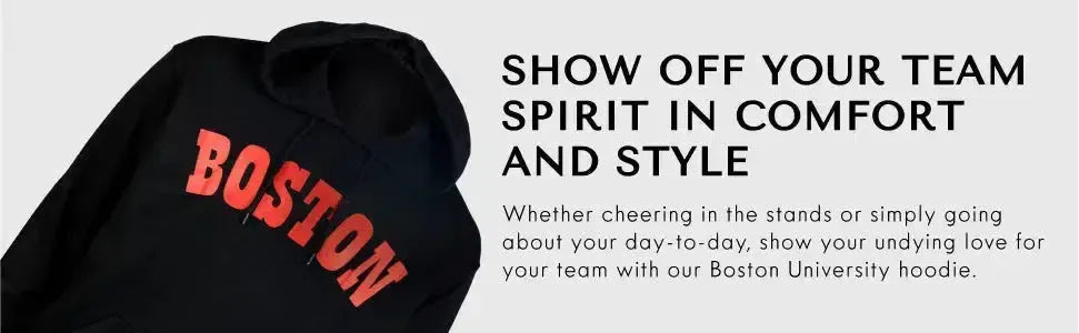 RuckFitt Boston University Hoodie, Boston Sweatshirt Hoodie-Ruckfitt-Ruckfitt