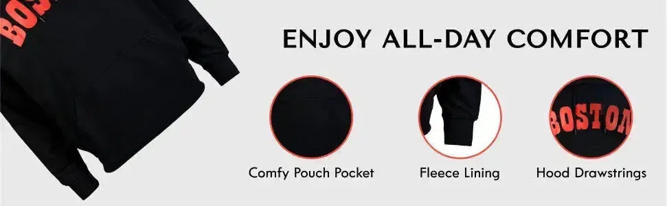 RuckFitt Boston University Hoodie, Boston Sweatshirt Hoodie-Ruckfitt-Ruckfitt