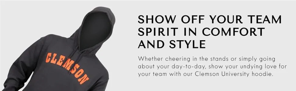 RuckFitt Clemson Hoodie, Tigers Sweatshirt Hoodie-Ruckfitt-Ruckfitt