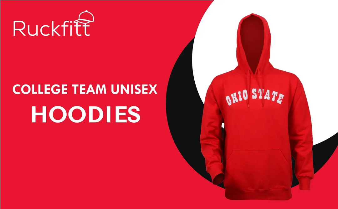 RuckFitt College Ohio Hoodie, Buckeyes Sports Hoodie Sweatshirt-Ruckfitt-Ruckfitt