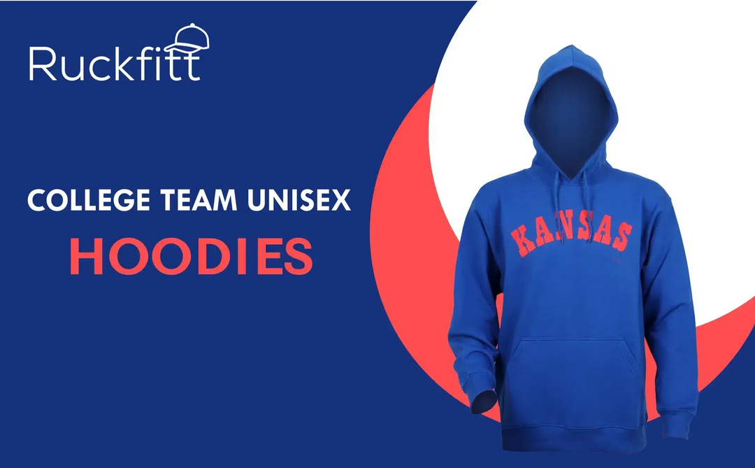 Ruckfitt Kansas Hoodie, Jayhawks Hoodie KU Sweatshirt-Sweatshirt-S-