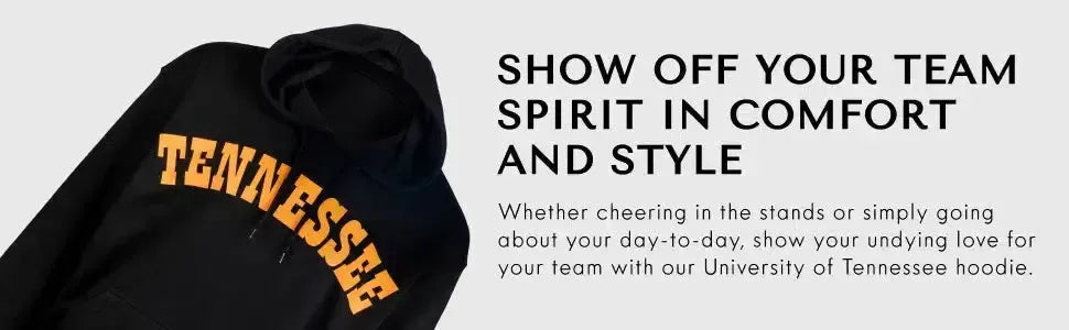 RuckFitt Tennessee Hoodie, Tennessee Vols College University Sweatshirt Hoodie-Sweatshirt-S-