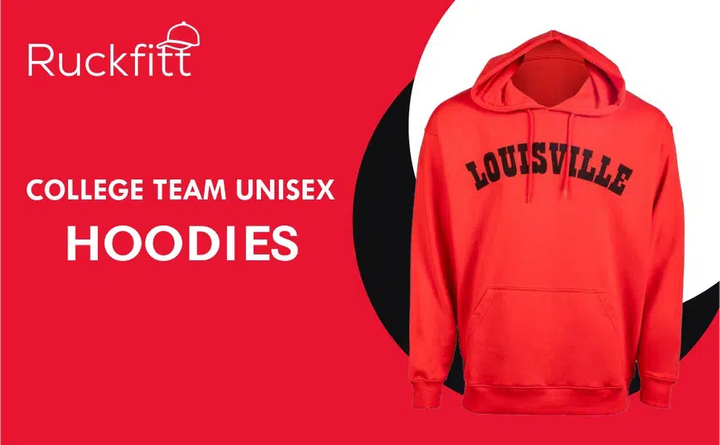 RuckFitt University of Louisville Hoodie, Louisville Cardinals Sweatshirt Hoodie