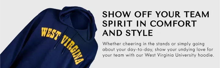 RuckFitt West Virginia Hoodie, Mountaineers Sweatshirt Hoodie-Ruckfitt-Ruckfitt