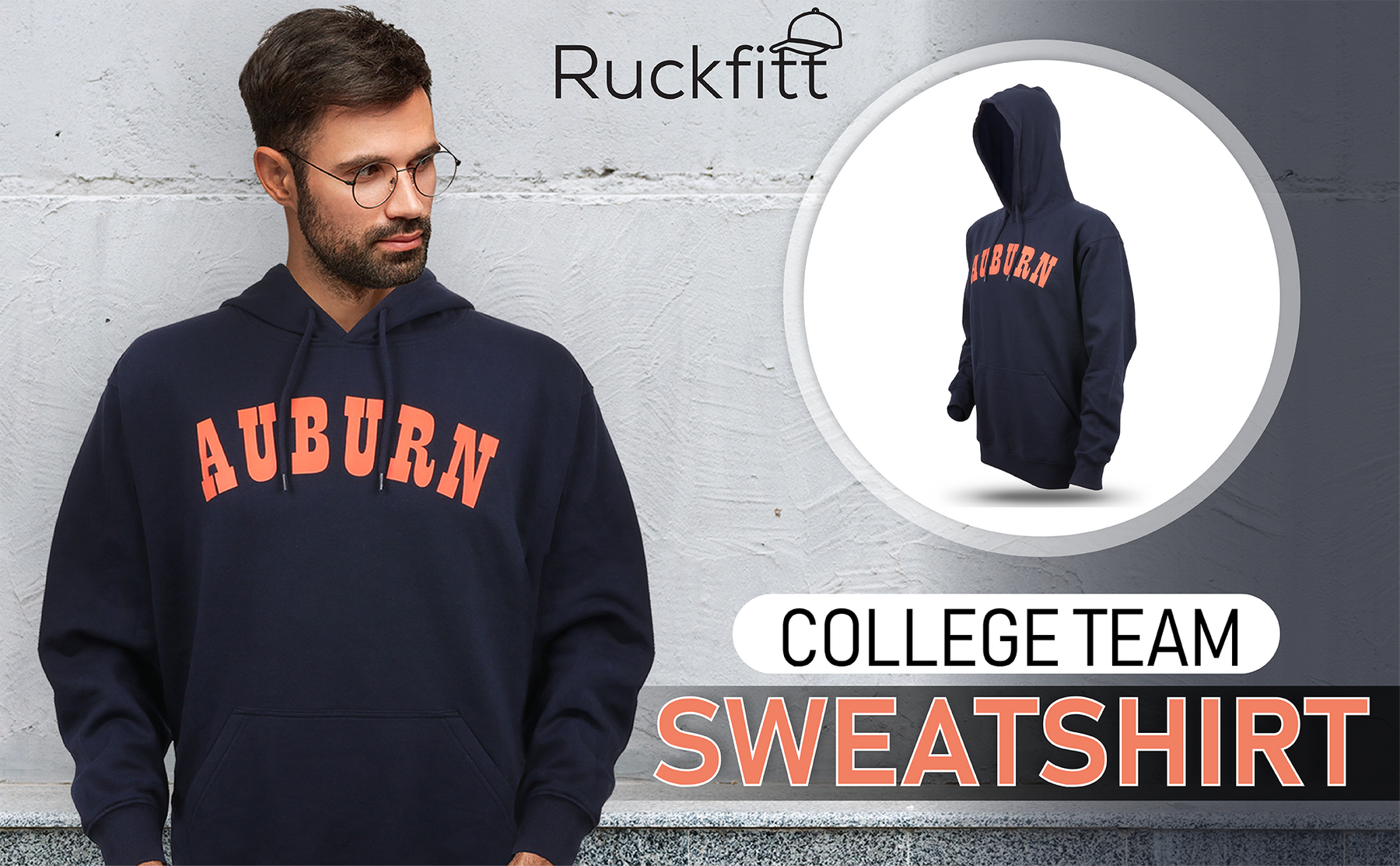 RuckFitt College Hoodies, Sports Team Sweatshirt, Louisville Hoodie