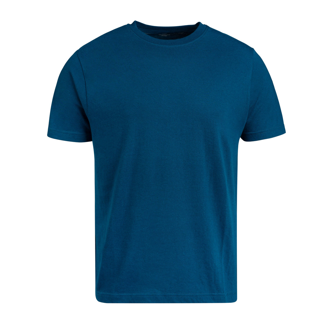 Circle One Men's Crew Neck T-Shirt For Men, Athletic Cut - Cobalt
