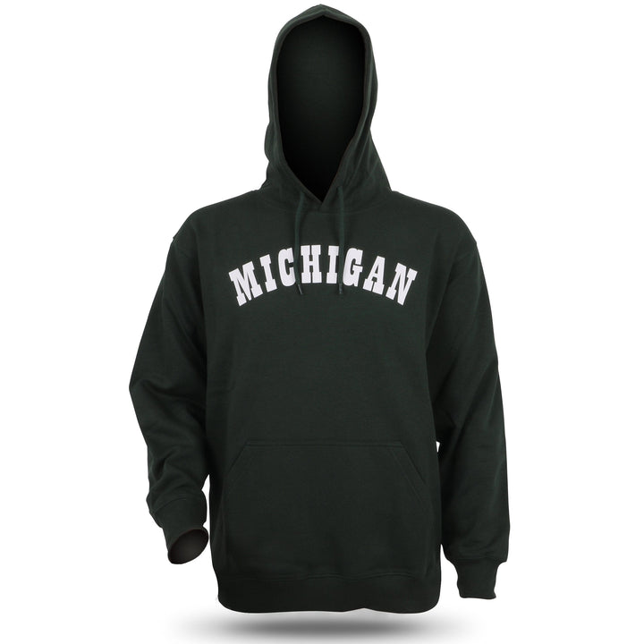 RuckFitt College Hoodies, Sports Team Sweatshirt, Green Michigan State Hoodie