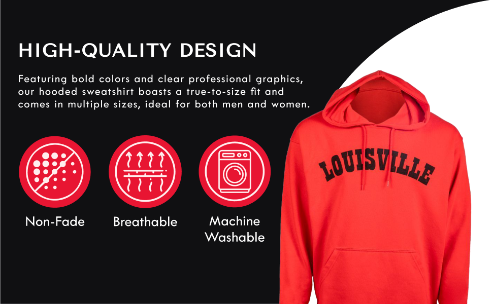 University of Louisville Women's Hooded Sweatshirt